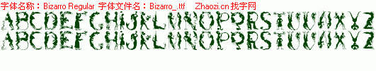 查看字体及作者详细介绍