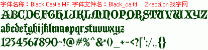 查看字体及作者详细介绍