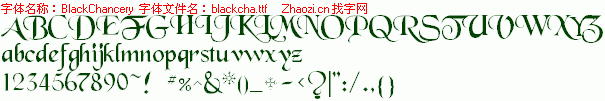 查看字体及作者详细介绍