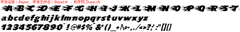 查看字体及作者详细介绍