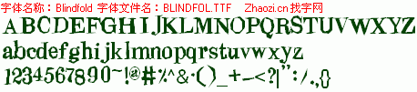 查看字体及作者详细介绍