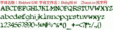查看字体及作者详细介绍