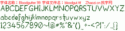 查看字体及作者详细介绍