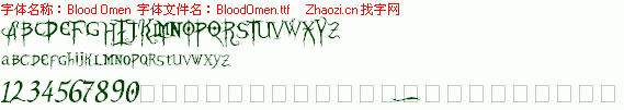 查看字体及作者详细介绍