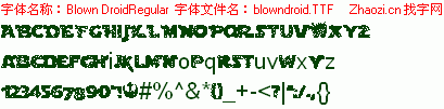 查看字体及作者详细介绍
