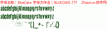 查看字体及作者详细介绍