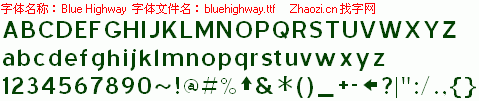 查看字体及作者详细介绍