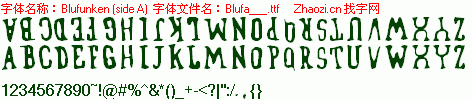 查看字体及作者详细介绍