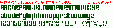 查看字体及作者详细介绍
