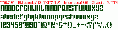 查看字体及作者详细介绍