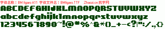 查看字体及作者详细介绍