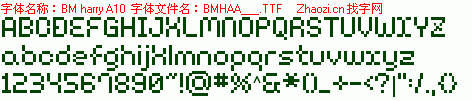 查看字体及作者详细介绍