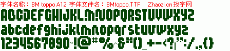 查看字体及作者详细介绍