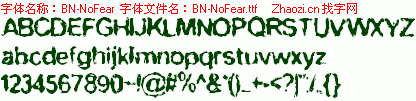 查看字体及作者详细介绍