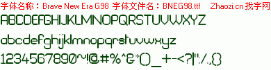 查看字体及作者详细介绍