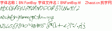 查看字体及作者详细介绍