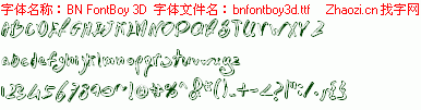 查看字体及作者详细介绍