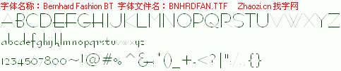 查看字体及作者详细介绍