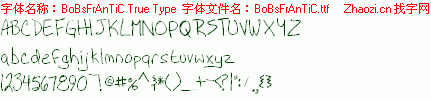 查看字体及作者详细介绍