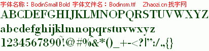 查看字体及作者详细介绍