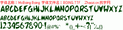查看字体及作者详细介绍