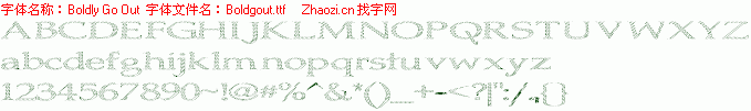 查看字体及作者详细介绍