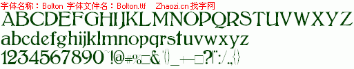 查看字体及作者详细介绍
