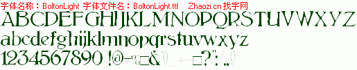 查看字体及作者详细介绍