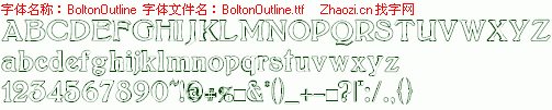 查看字体及作者详细介绍