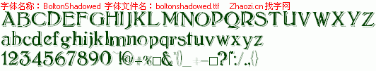 查看字体及作者详细介绍