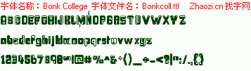 查看字体及作者详细介绍
