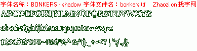 查看字体及作者详细介绍
