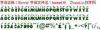 查看字体及作者详细介绍