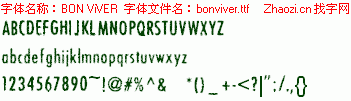 查看字体及作者详细介绍