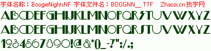 查看字体及作者详细介绍