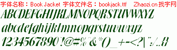 查看字体及作者详细介绍