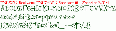 查看字体及作者详细介绍