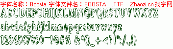 查看字体及作者详细介绍
