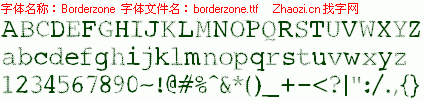 查看字体及作者详细介绍