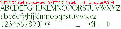 查看字体及作者详细介绍