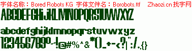 查看字体及作者详细介绍