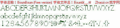 查看字体及作者详细介绍