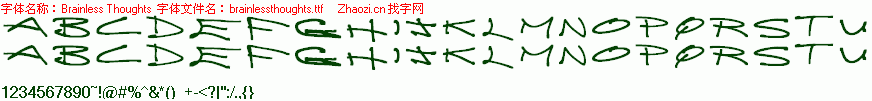 查看字体及作者详细介绍