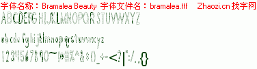 查看字体及作者详细介绍
