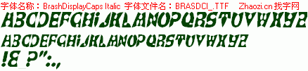 查看字体及作者详细介绍