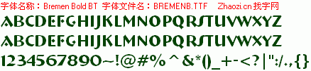 查看字体及作者详细介绍