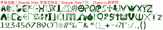 查看字体及作者详细介绍