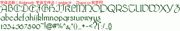 查看字体及作者详细介绍