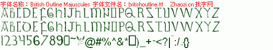 查看字体及作者详细介绍