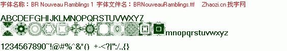 查看字体及作者详细介绍